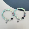 High-end female summer Chinese-style porcelain bead bracelet, artistic student ceramic bracelet jewelry, niche accessories Item Picture